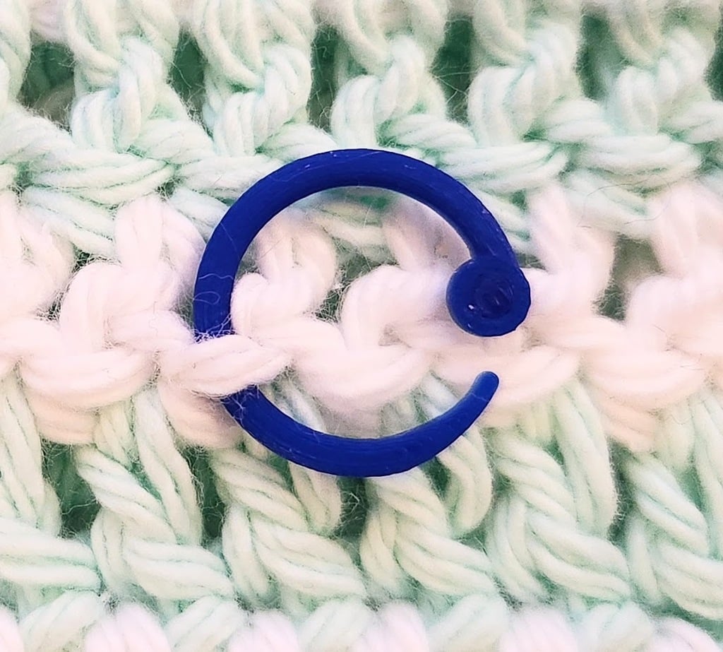 Open Stitch Marker (Crochet)