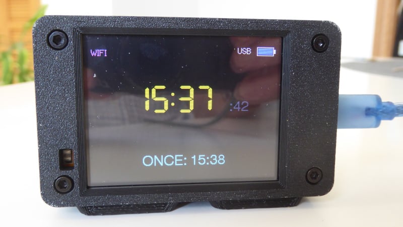 Travel Alarm Clock (buttonless)