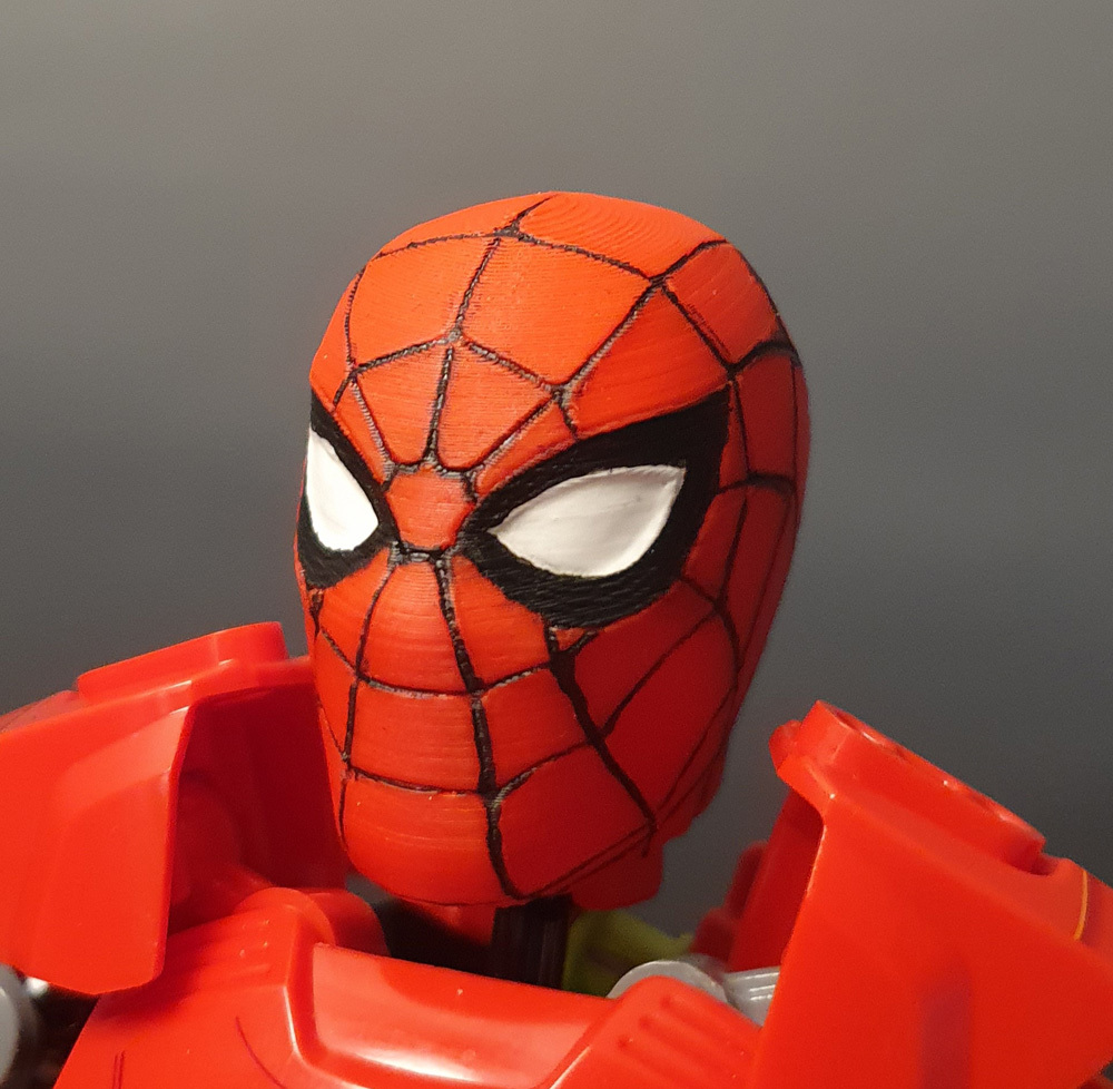 Lego Technic Spiderman Head