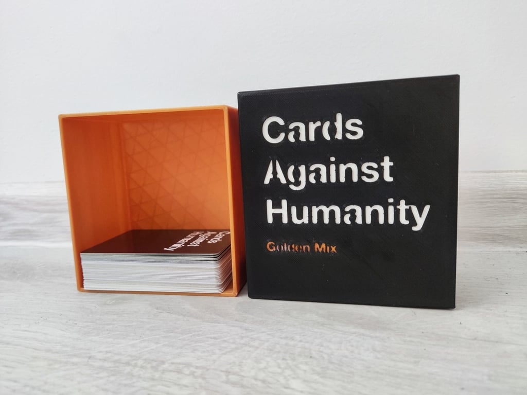 Cards Against Humanity Card Box for multi color printing (unofficial)