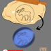 Cookie Cutter Moose 3D model