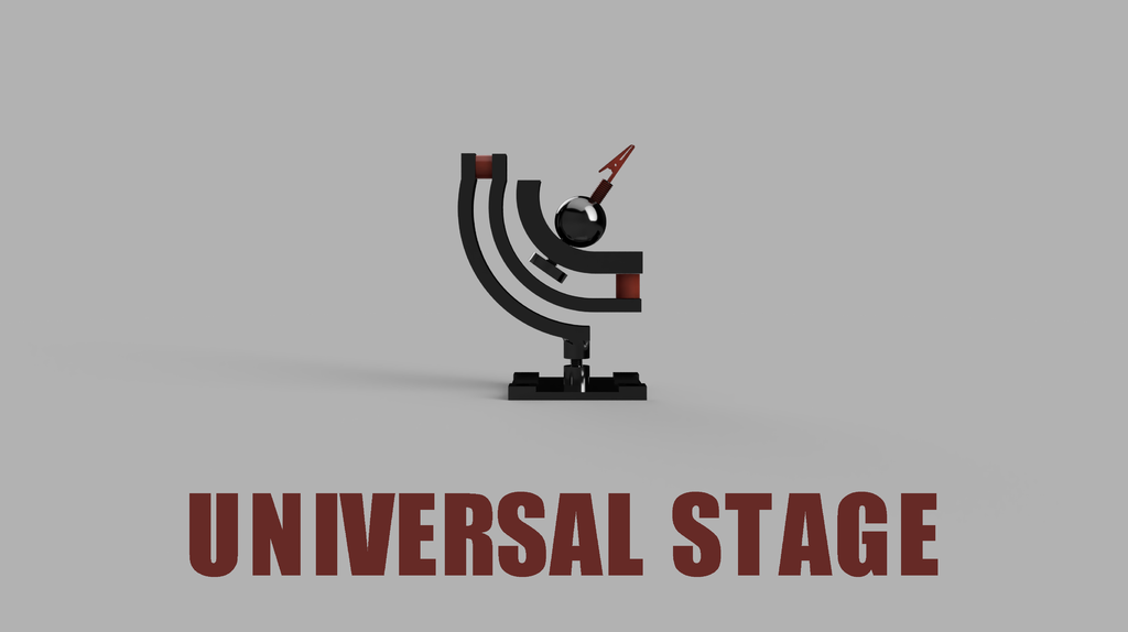 Universal Stage / holder for macro photography objects
