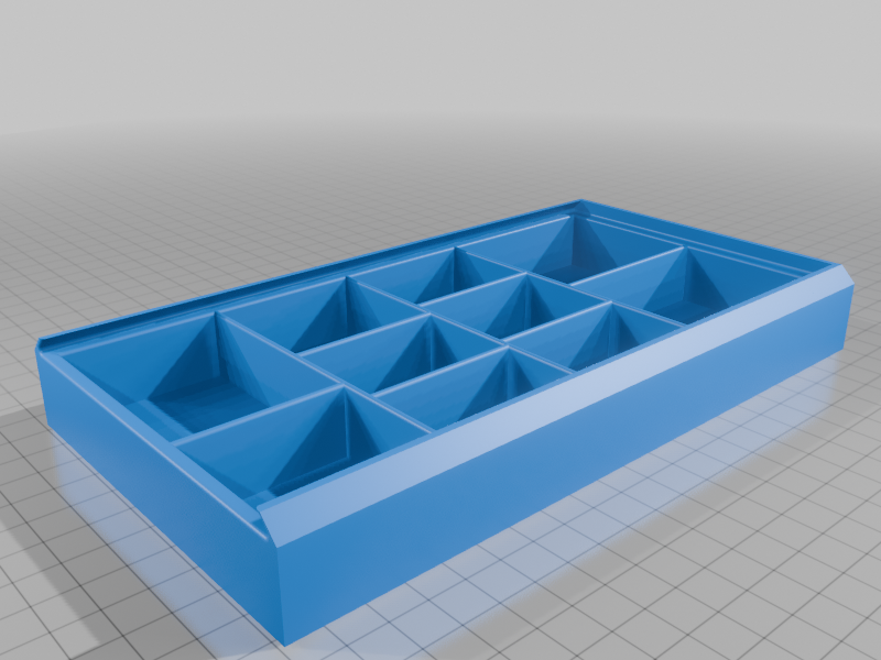 Generic TCG Deck Box w/ Attached Lid and Token Holder