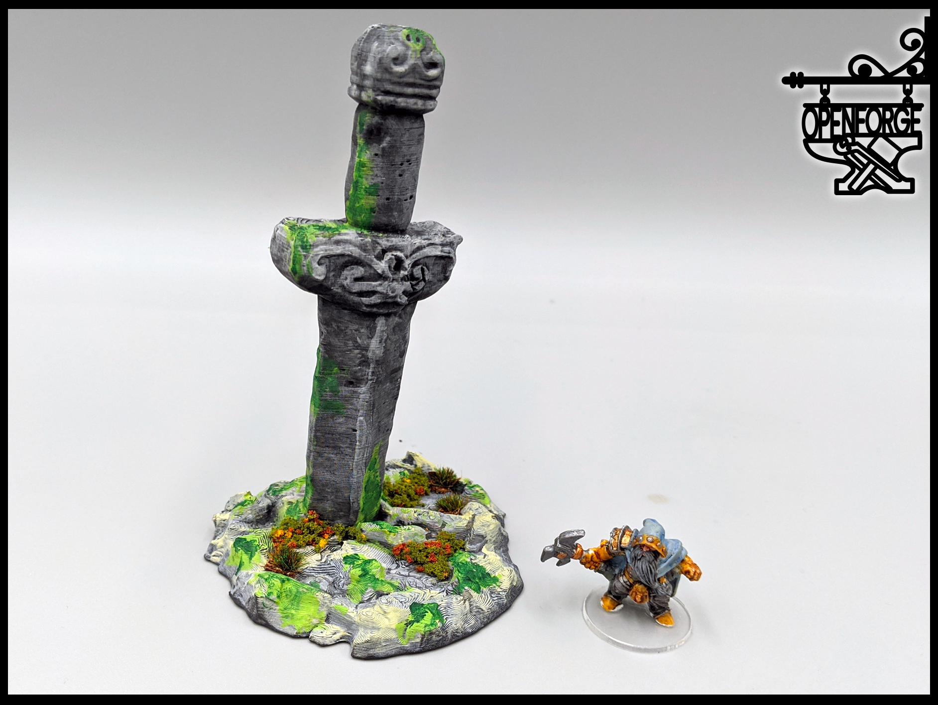OpenForge - Ancient Sword Statue