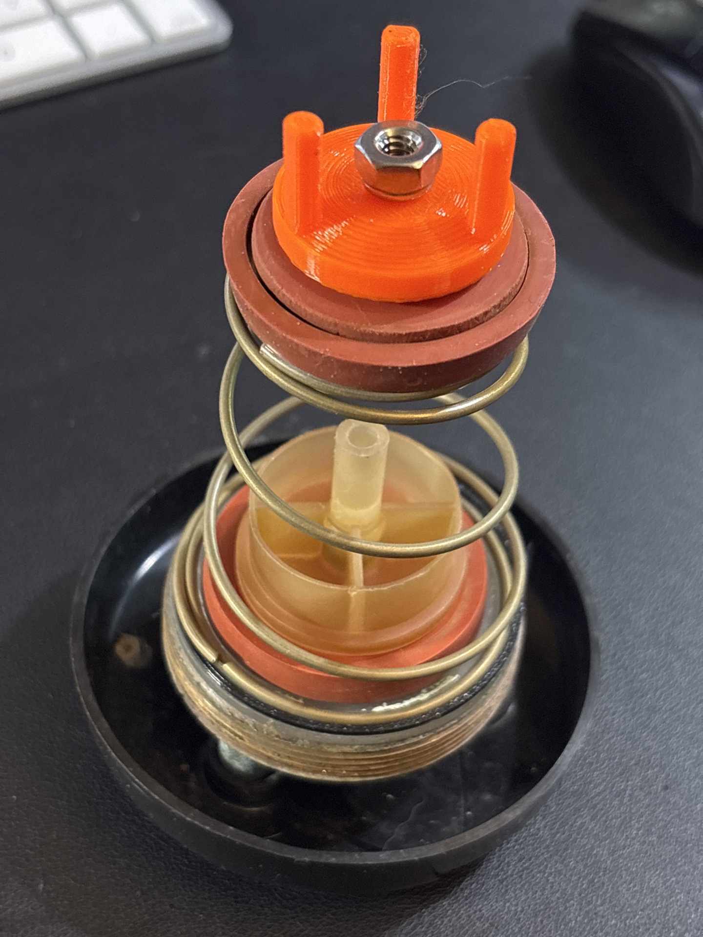 Zurn Wilkins 720-A Pressure Vacuum Breaker repair kit: spider assembly, o-ring, canopy