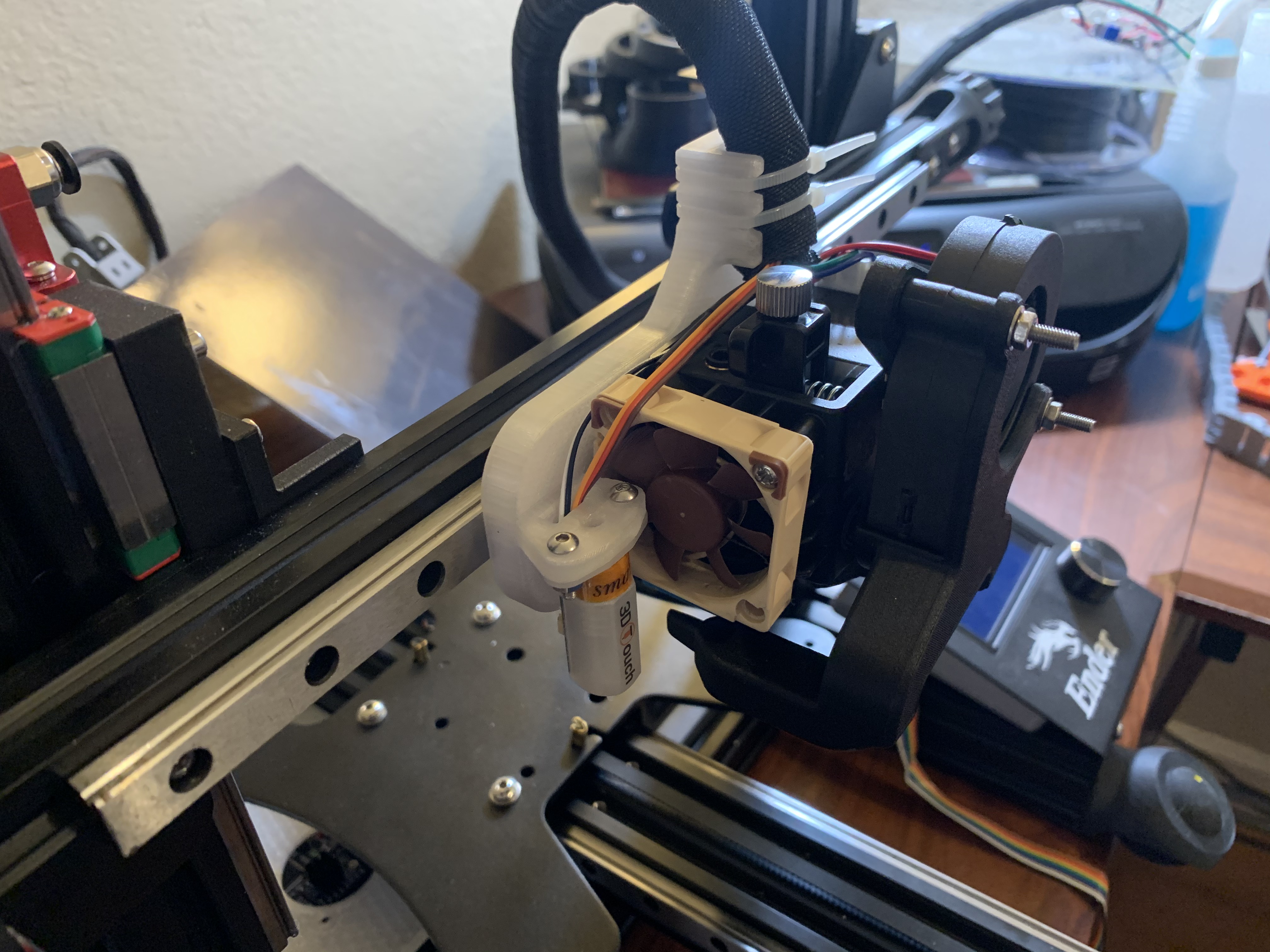 E3D Hemera Mount for linear rail