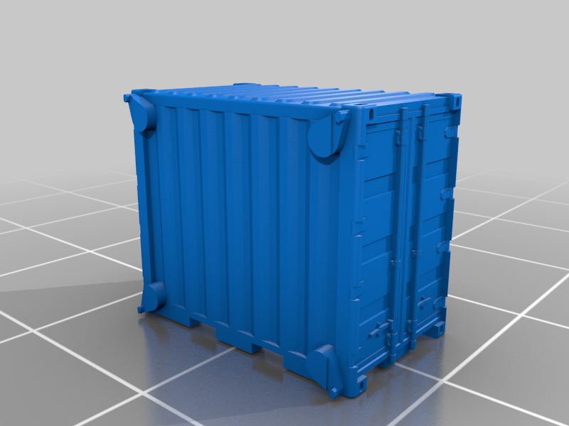 1:160 N Scale Quadcon Containers