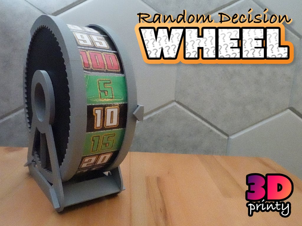 Random Decision Wheel (Customizable)