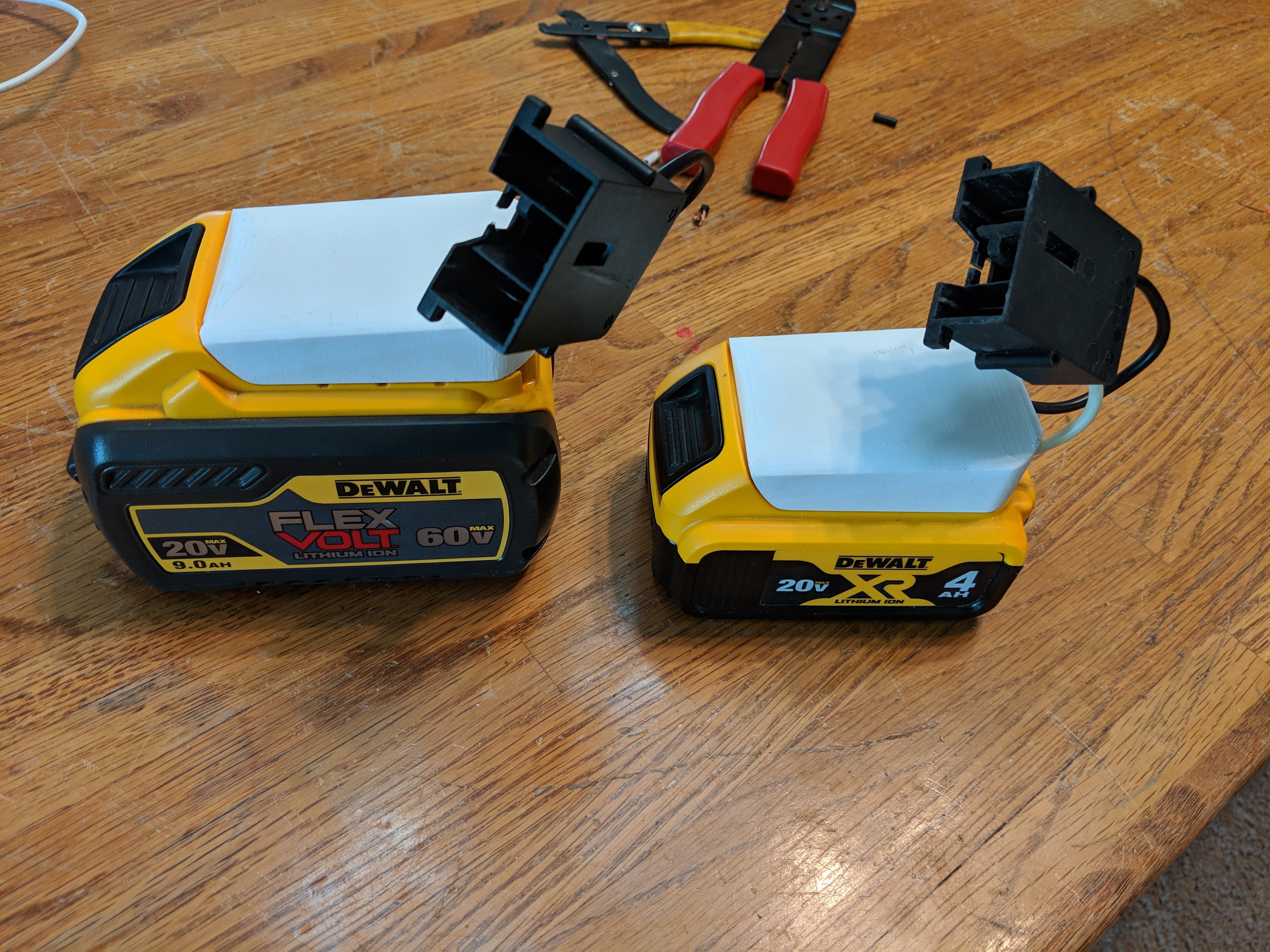 DeWalt 20v Battery adapter