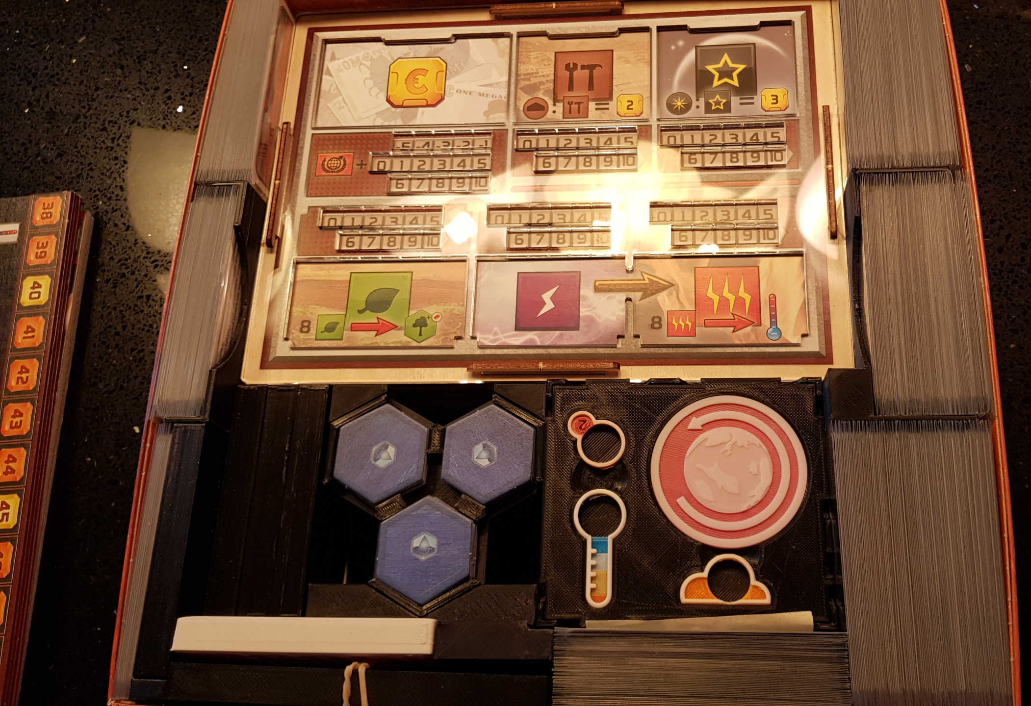 Terraforming Mars Organizer + VENUS + PRELUDE