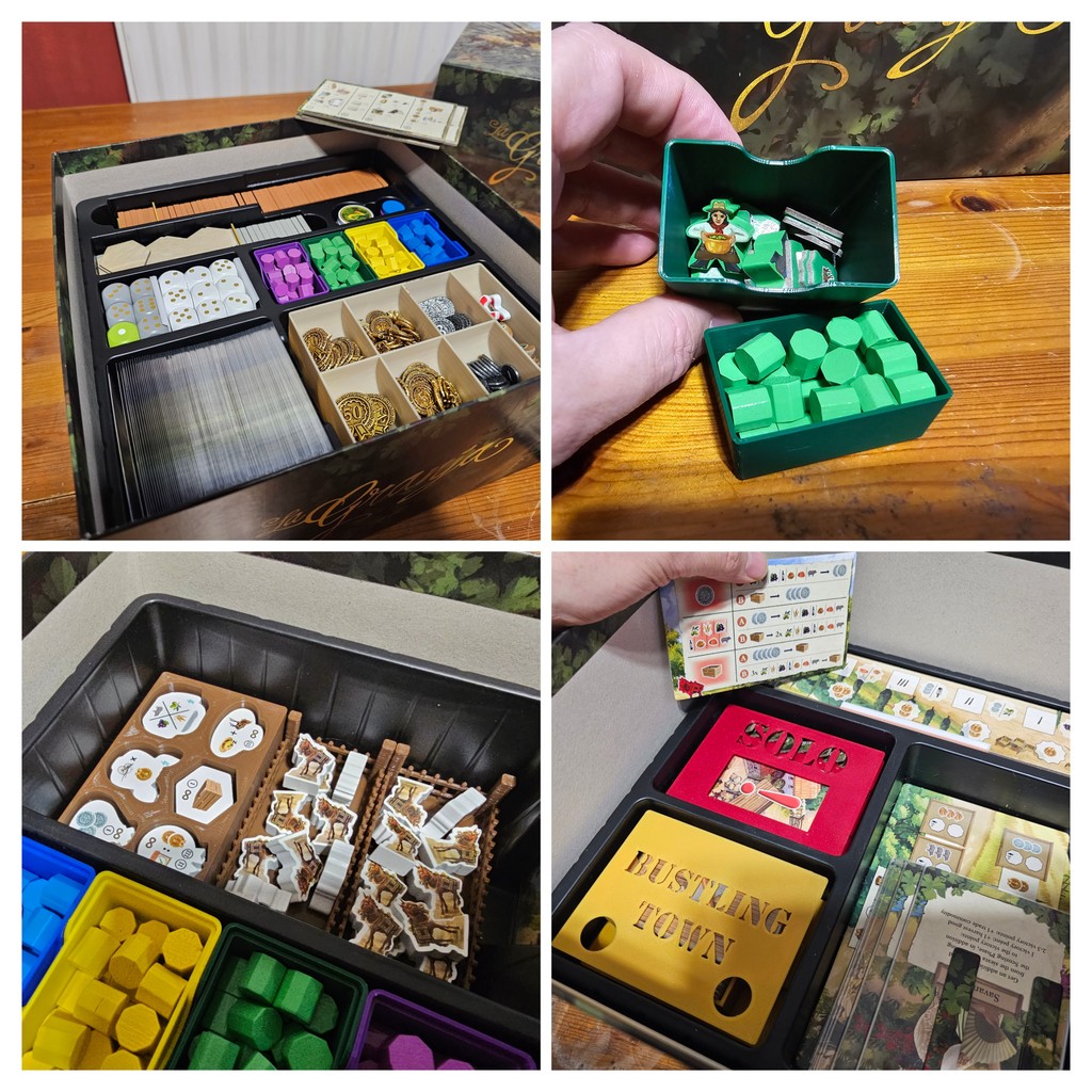 La Granja Deluxe Master Set by Board & Dice - Making the provided insert work!