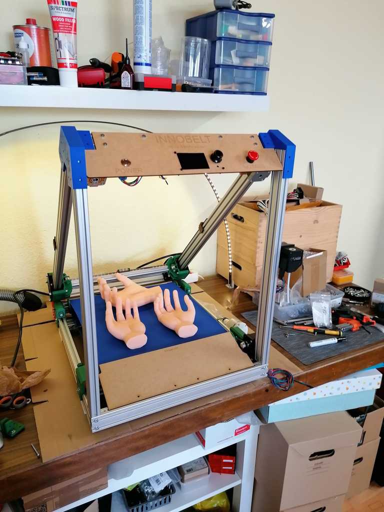INNOBELT - Affordable Conveyor Belt 3D Printer - Open Source