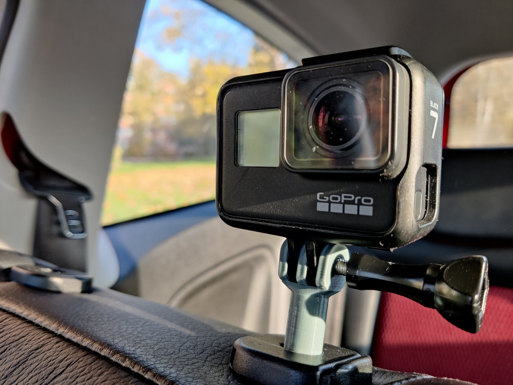 GoPro car Headrest/Handlebar Mount/Holder Adaptor