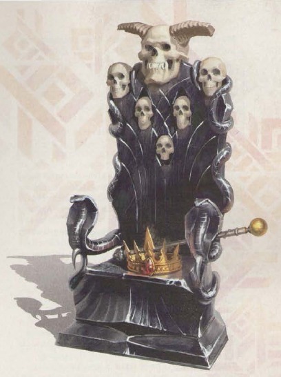 Tomb of Horrors Silver Throne
