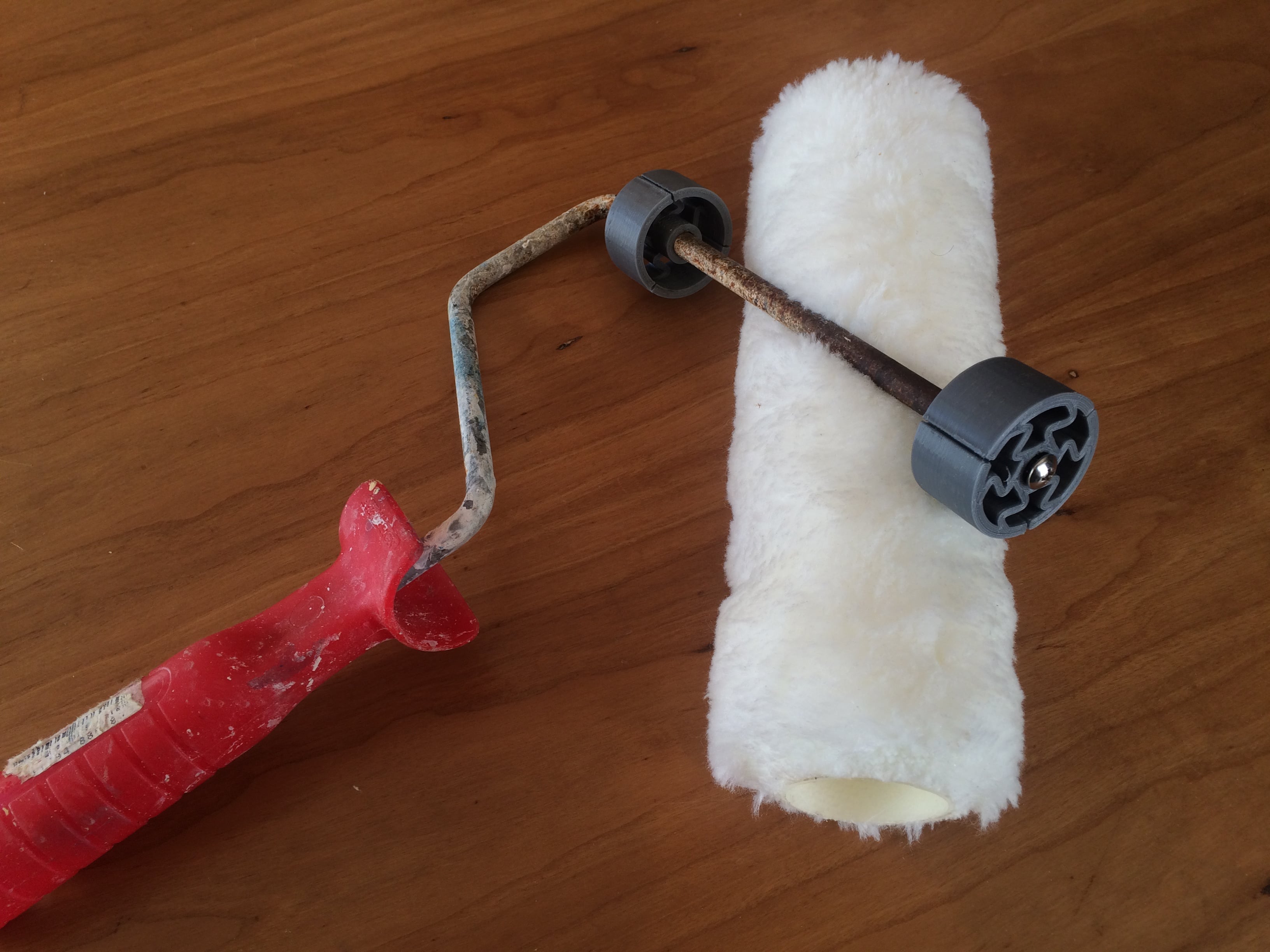 Paint roller adapter/spacer Ø - 38mm / 8mm