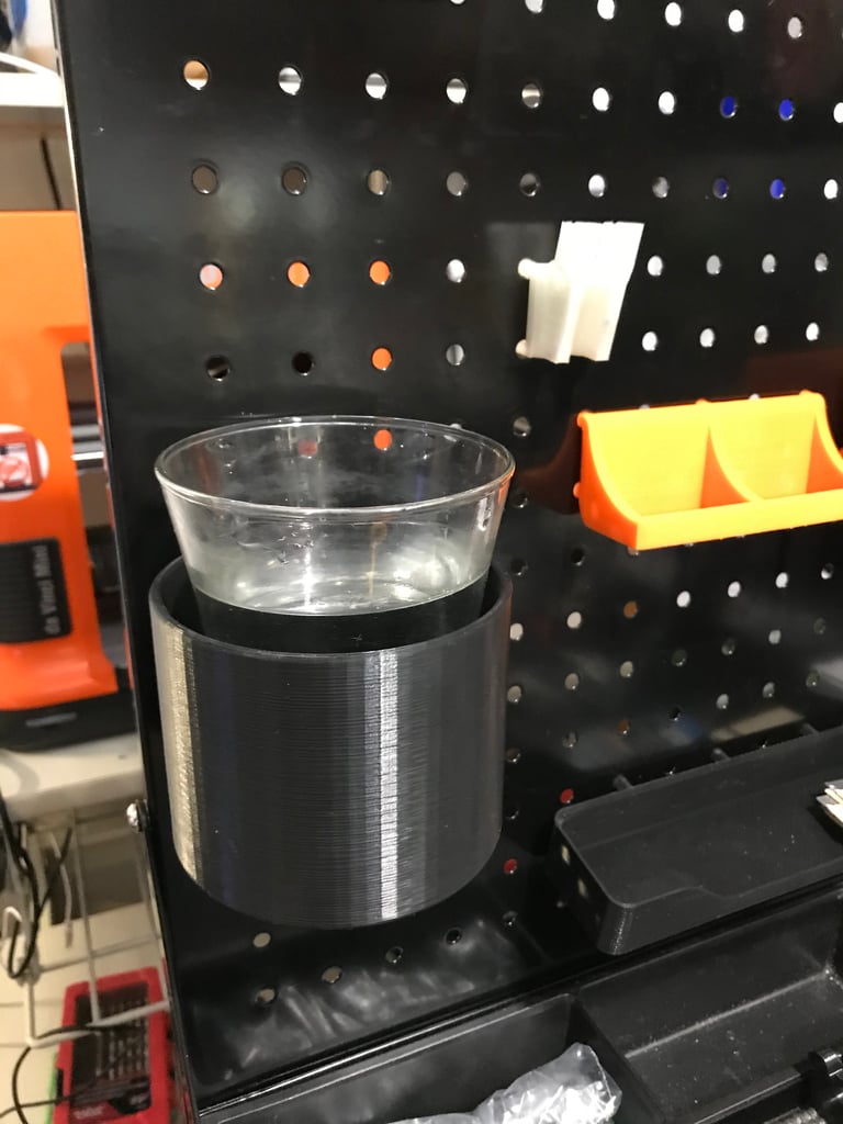 Pegboard Cup Holder