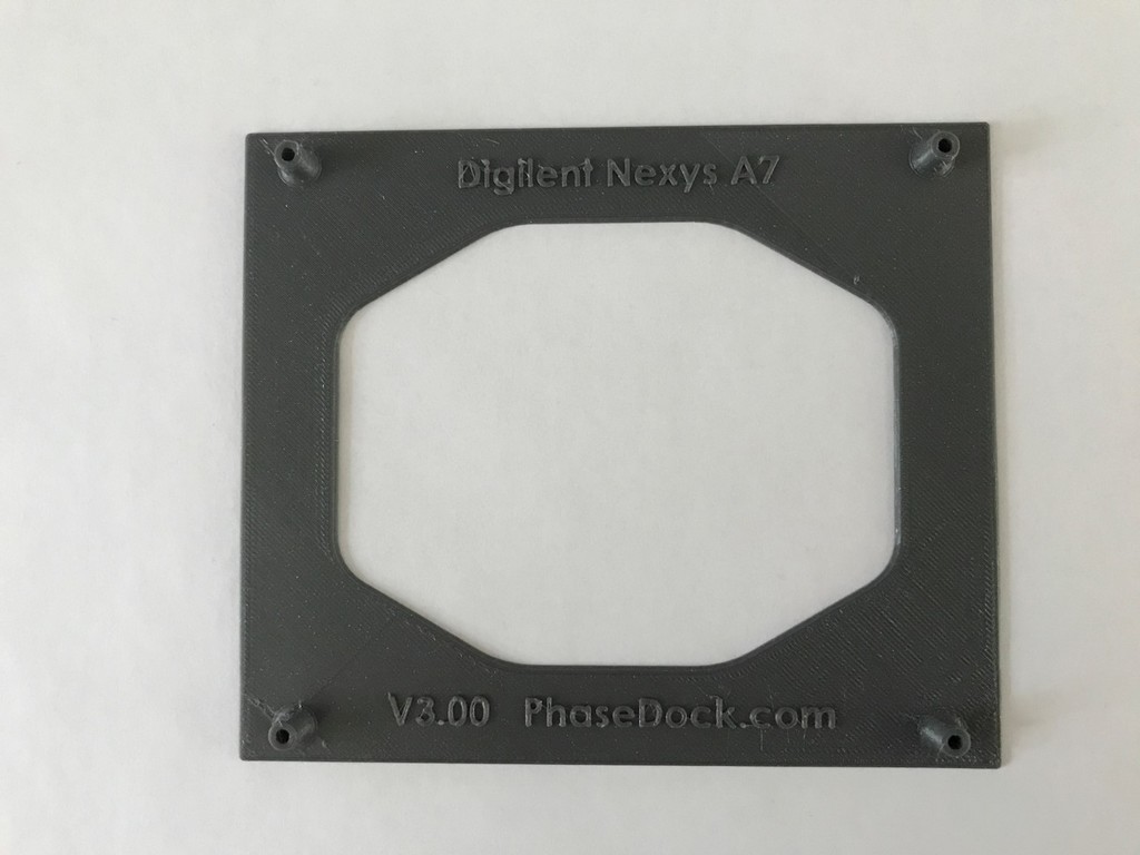 Digilent Nexys A7 FPGA Mounting Plate (Slide adapter) 