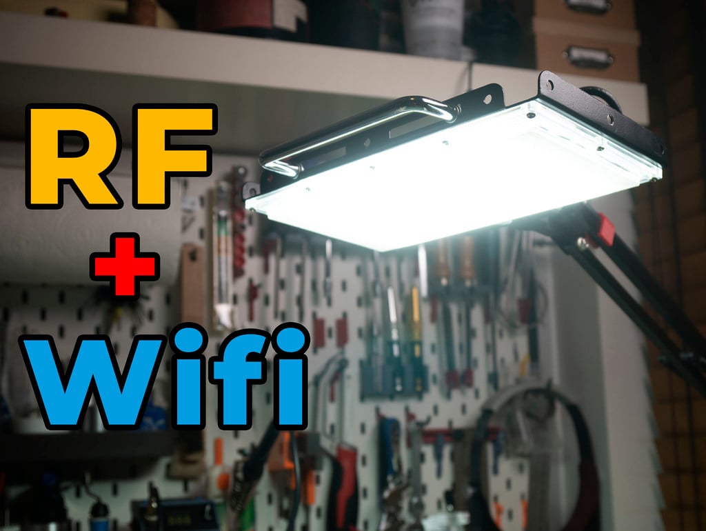 Super Bright Swing Arm table mount LED with Wifi and RF switch