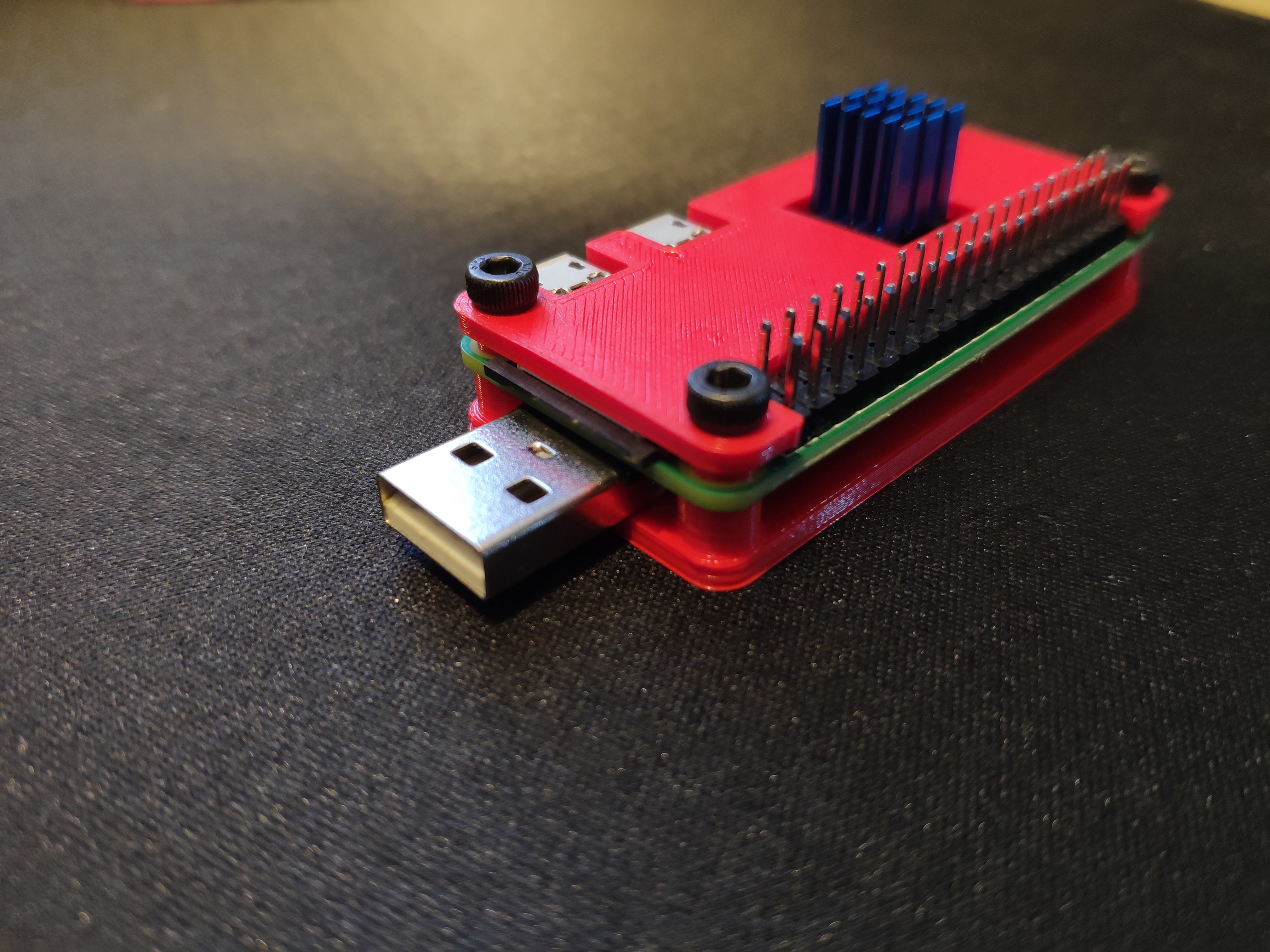 Raspberry Pi Zero / Zero W USB Dongle Case