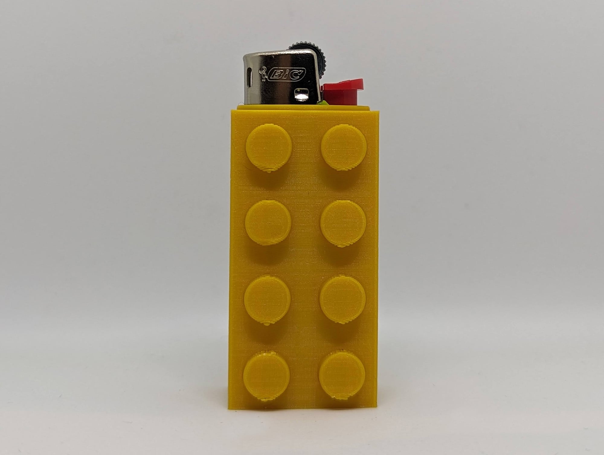 Bic Block, Mini Bic Lighter Case inspired by a popular toy brick