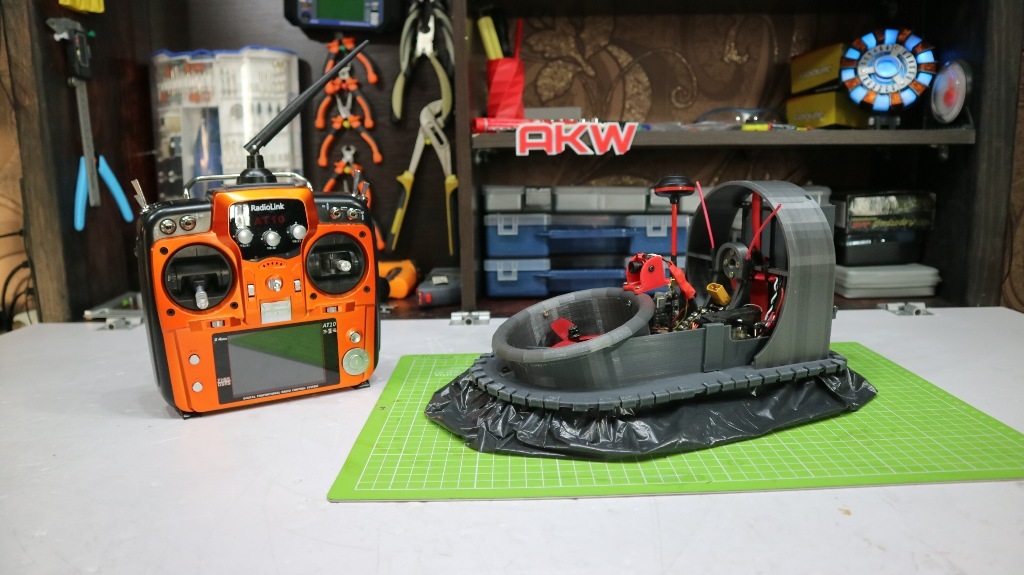 Additions to Brushless R/C Racing Hovercraft