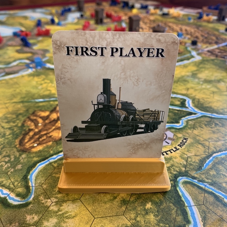 Railways of the World First Player Card Holder