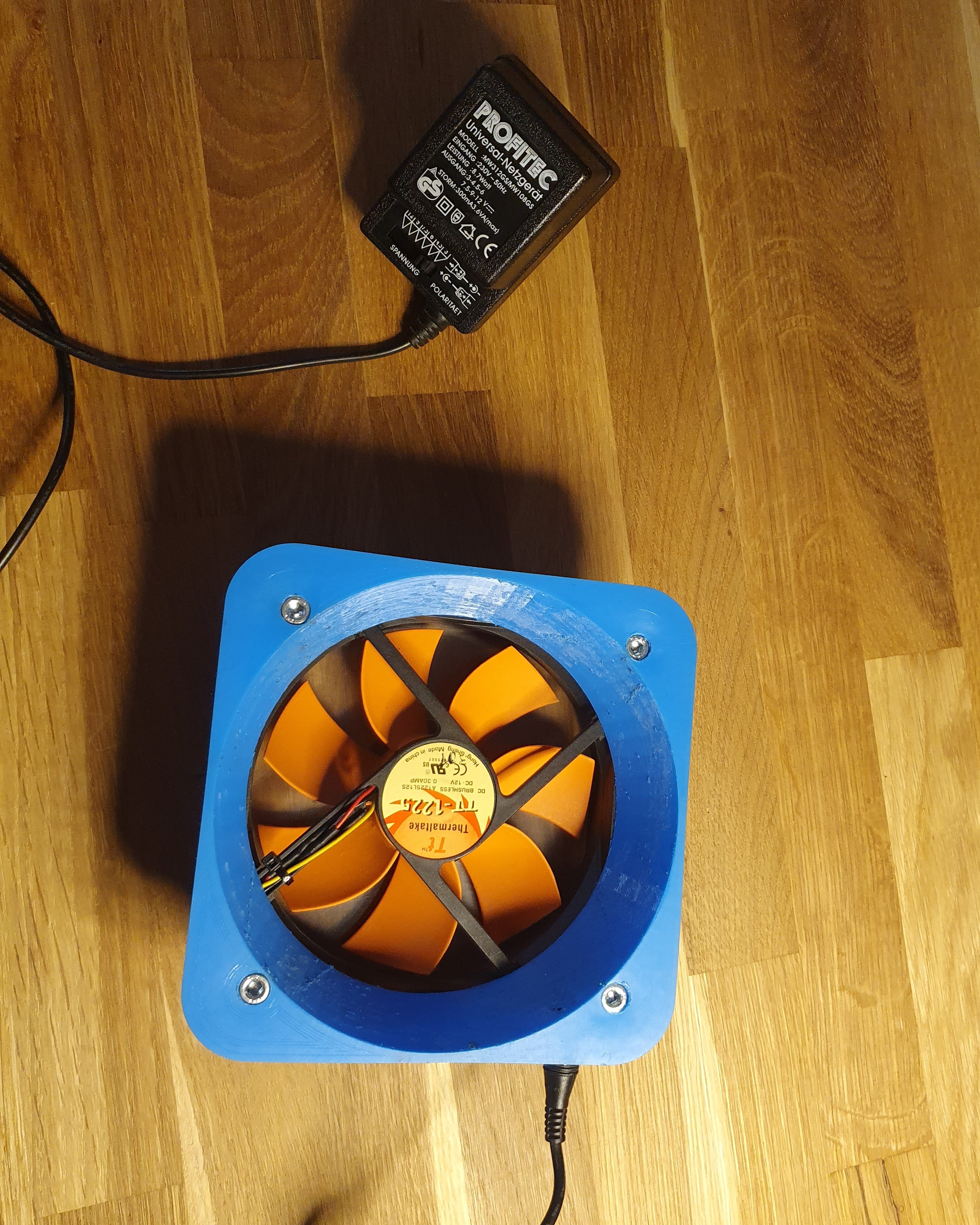 Colored 120 mm PC fan magnetic stirrer