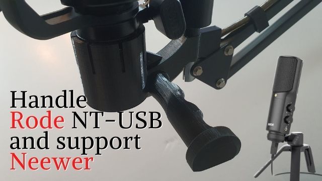 Handle Rode NT-USB (Poignée microphone)