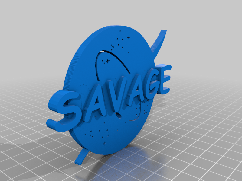 Savage space logo