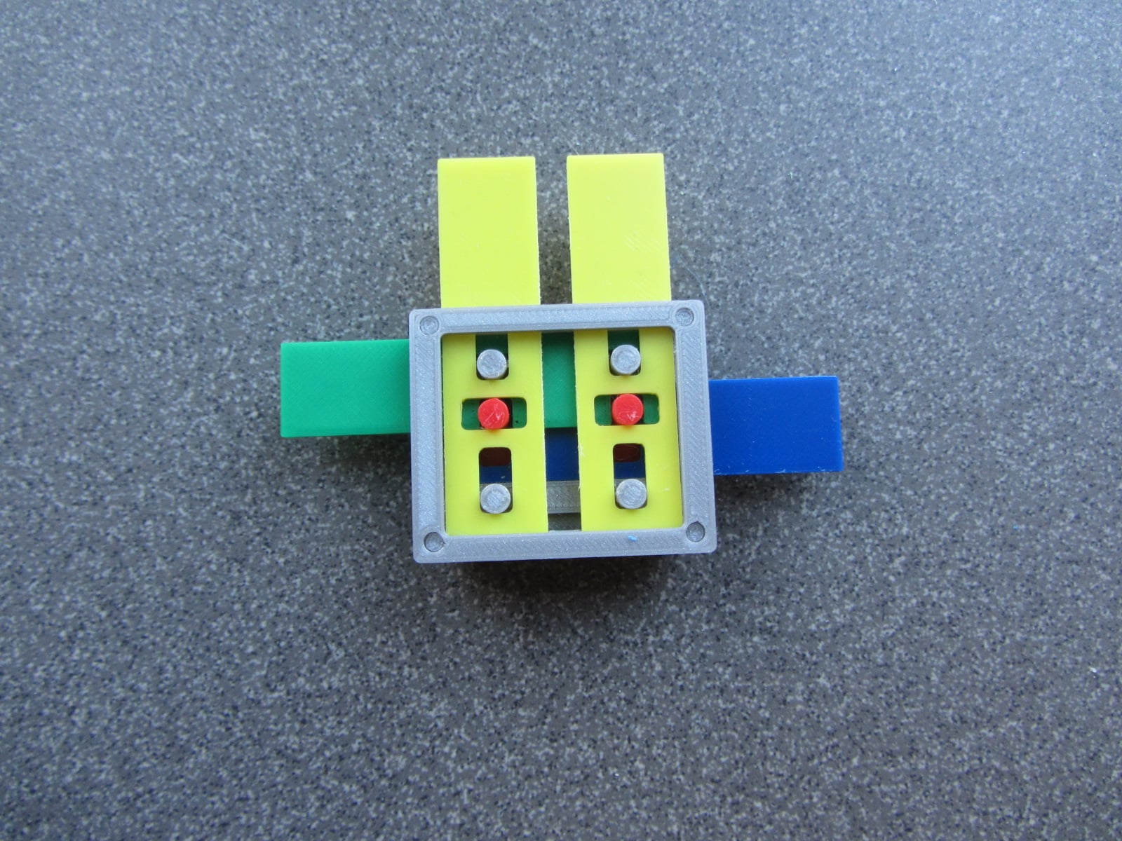 Zuse inspired Z1-Z2 logic gate demonstration set