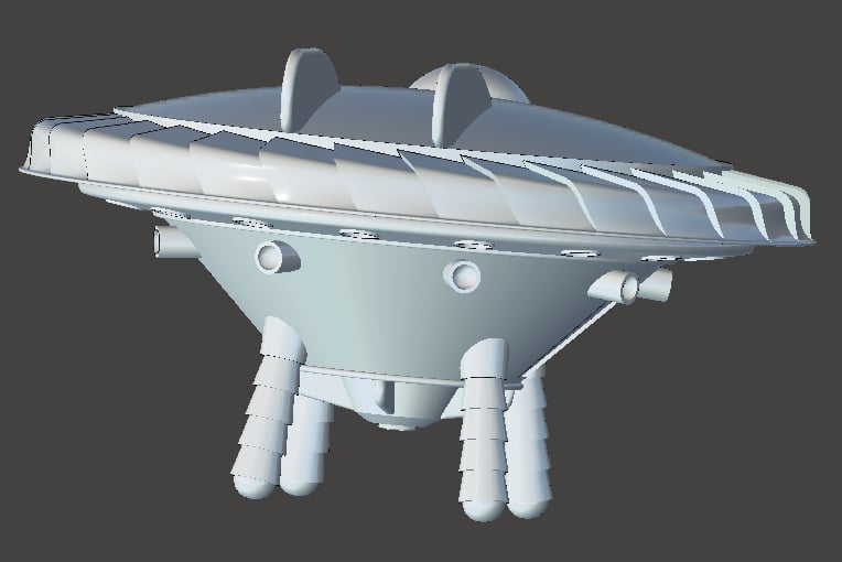 Devil Girl From Mars Spaceship