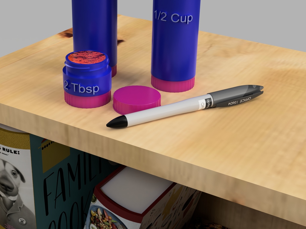 Measuring & Storage tubes - Lucerne milk jug caps