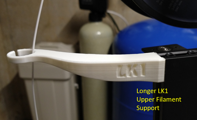 Longer LK1 Upper Filament Guide
