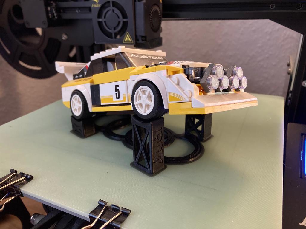 LEGO 76897 AUDI S1 SPORT QUATTRO show ramp