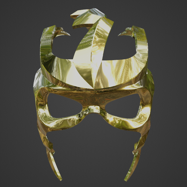 Electro inspired Mask