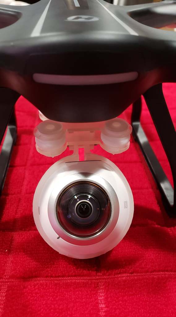 Samsung Gear360 Dampened Mount for HolyStone HS700 Drone