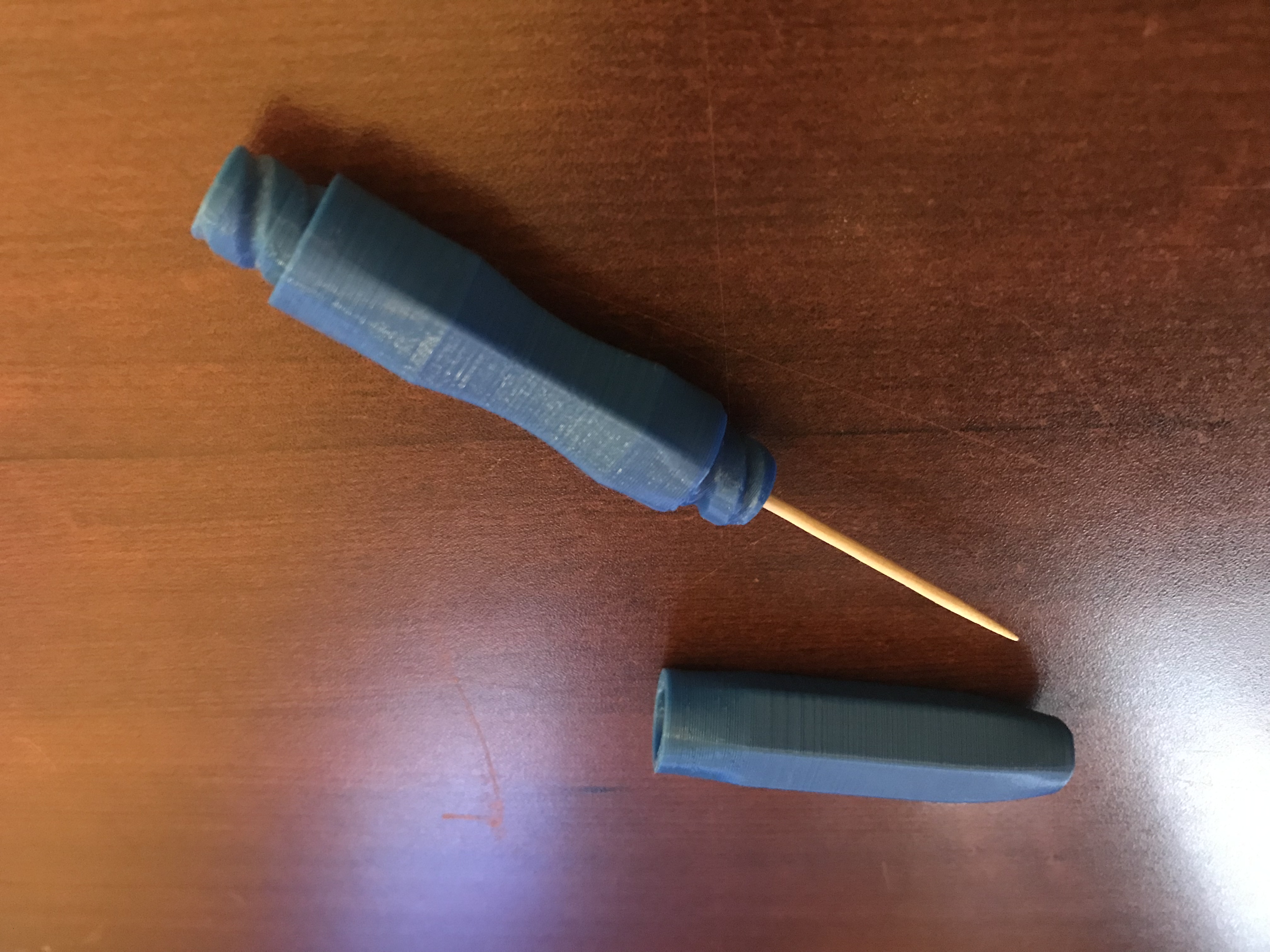 Threaded Toothpick Sheath