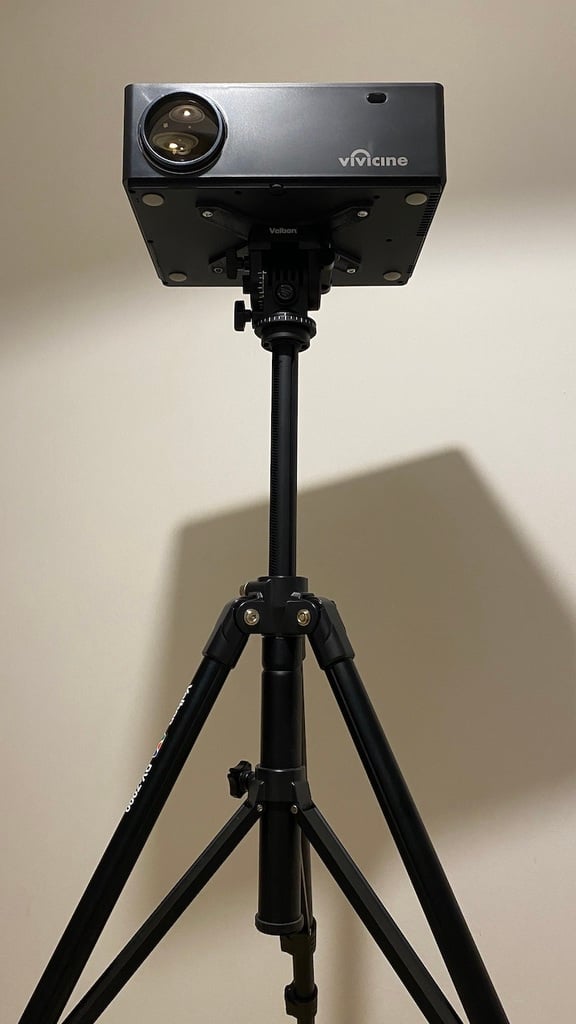 Tripod adapter for Vivicine M20 projector