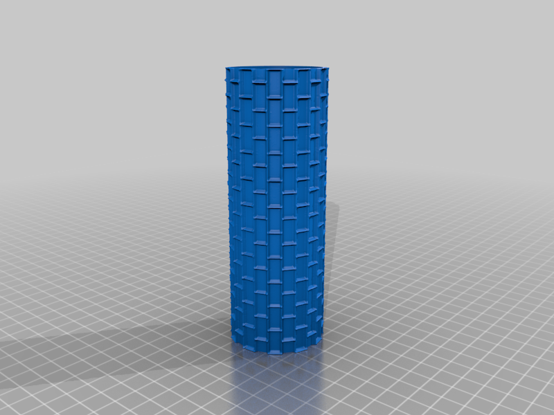 Foam Rolling Pin (Bricks: Normal) - Hartschaum Strukturrolle (Ziegel: Normal)