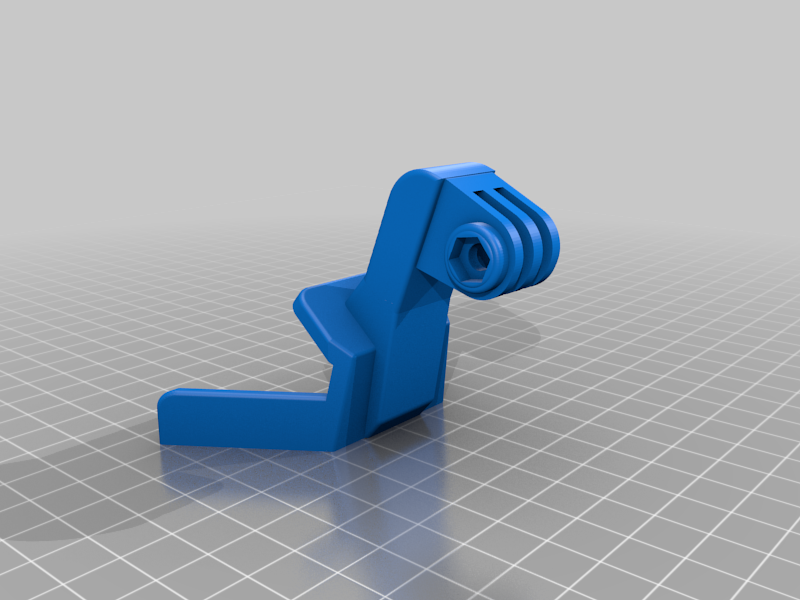 GoPro Click-on camera mount for Fox Proframe MTB helmet