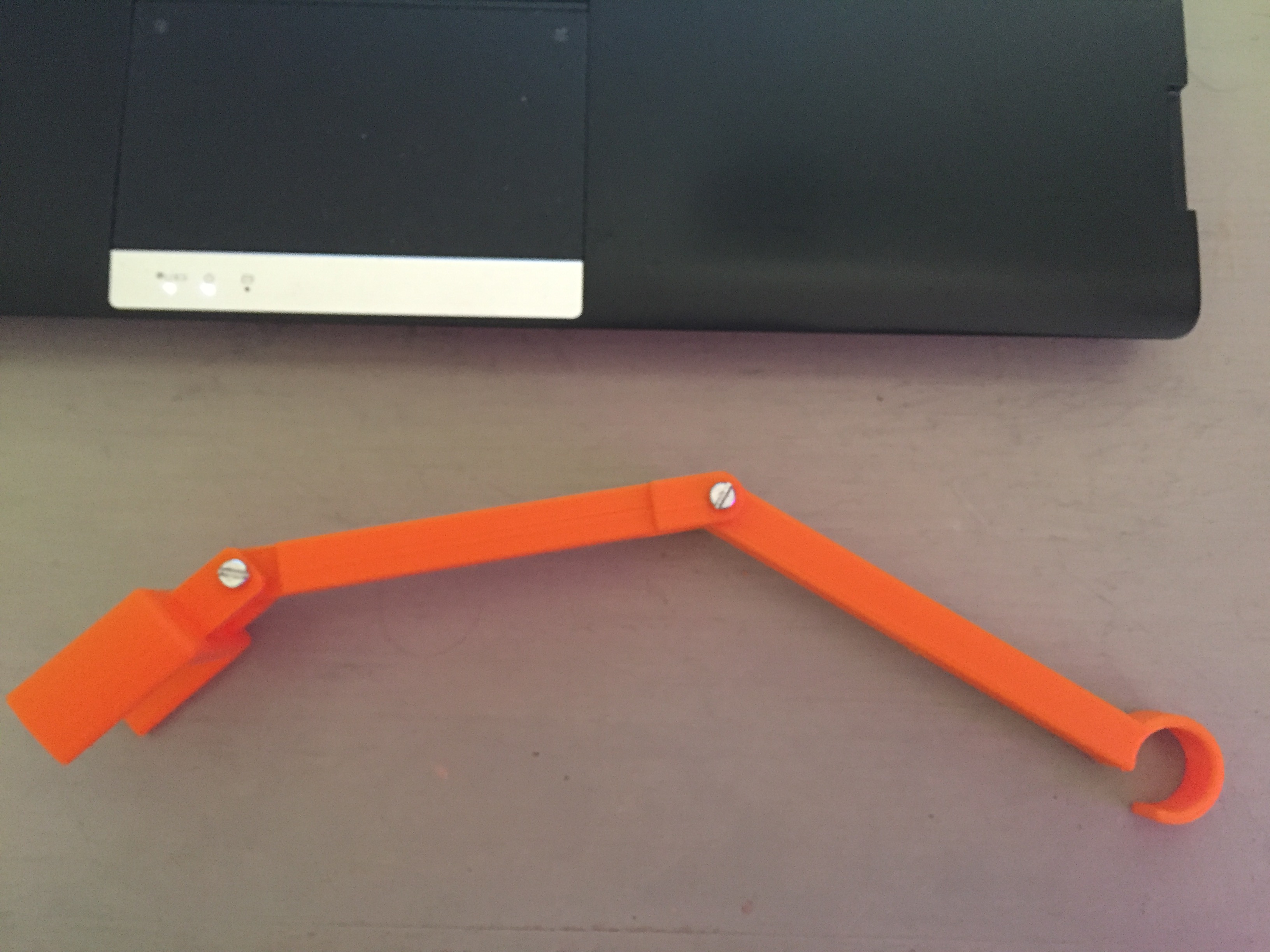 Support douille lampe pour fixation sur tringle