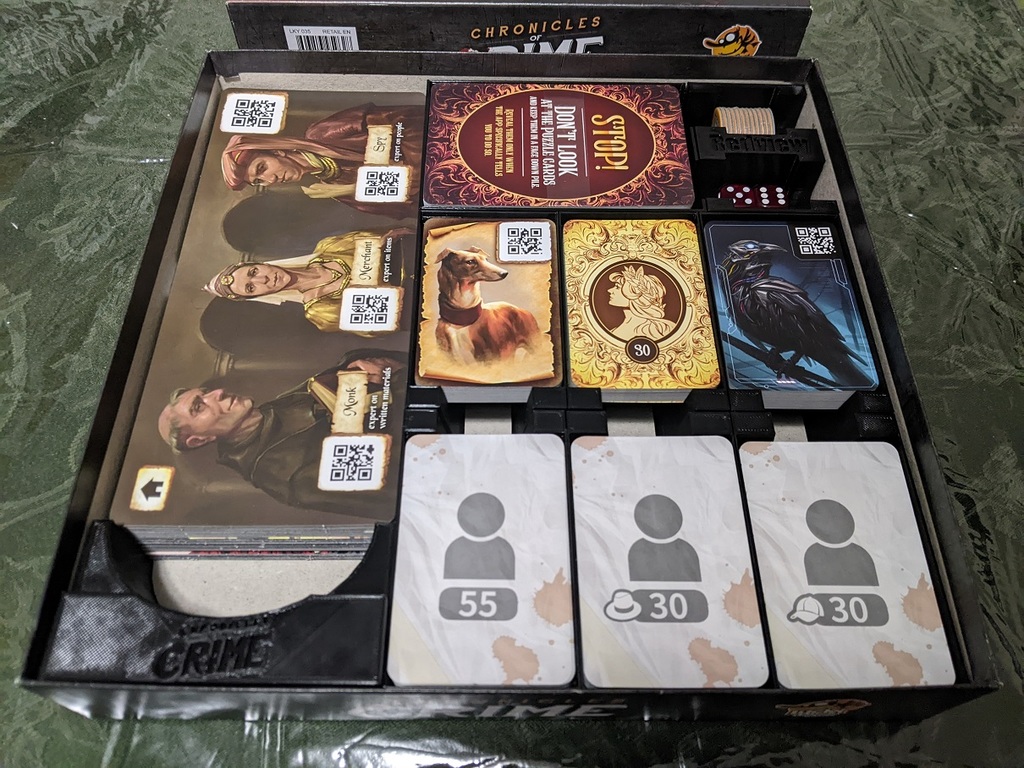 Chronicles of Crime + Expansions + Millennium Series Insert (Retail)