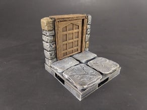OpenForge 2.0 Dungeon Stone Square Doors