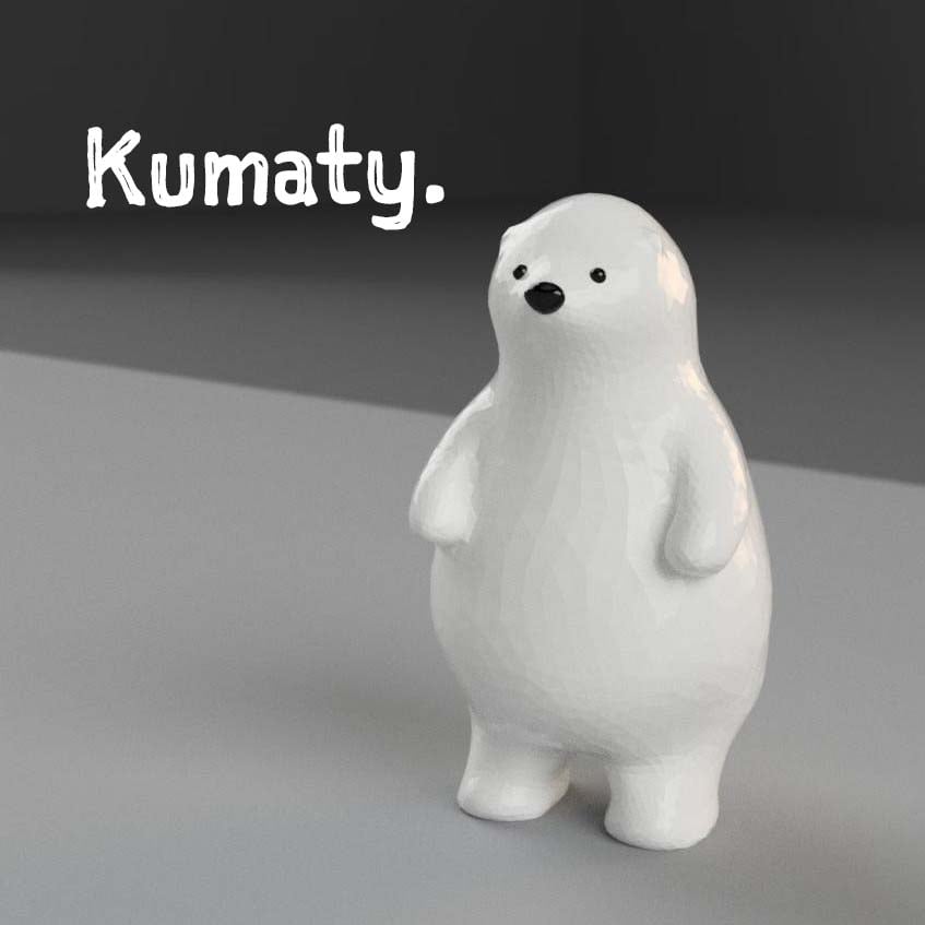 KUMATY : Cute Little Polar Bear