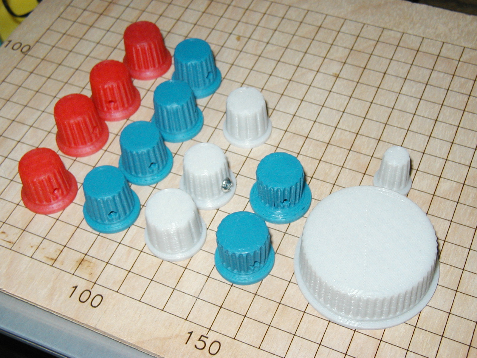 fluted knobs