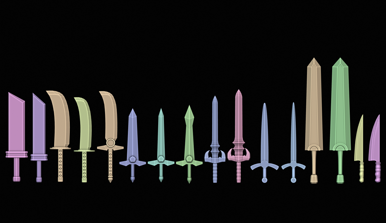 Image of Fantasy Swords - Vol 1