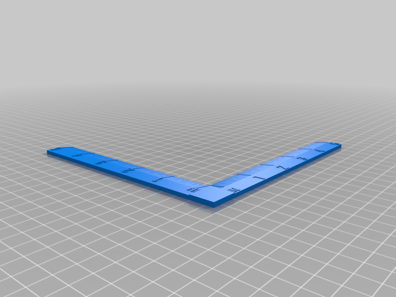 5 inch x 5 inch square ruler for Etsy, eBay, Facebook listings