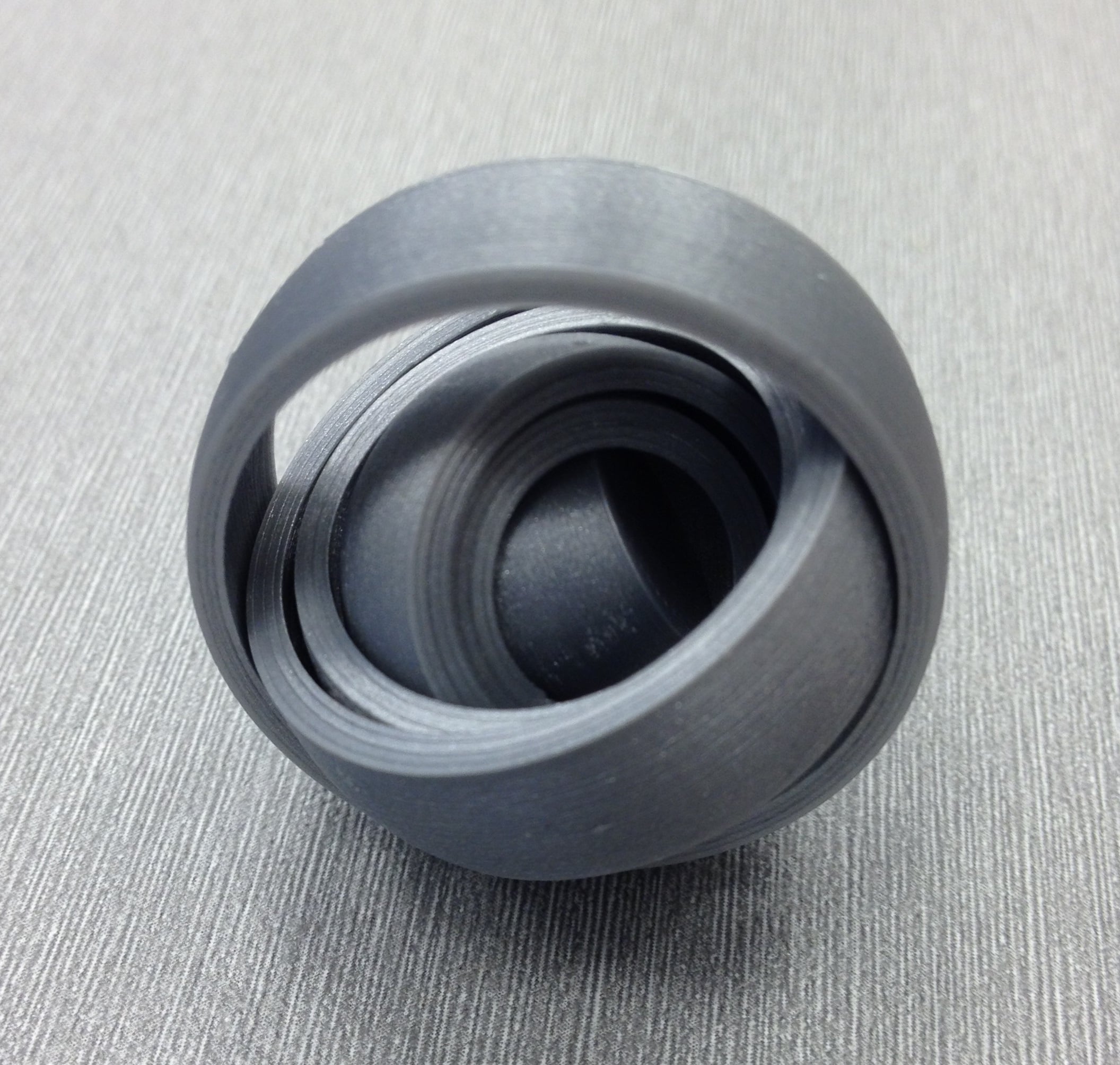 Interlocked rings toy