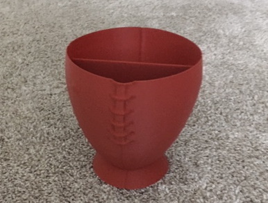 Football Candy/Nut Bowl for spiral vase mode