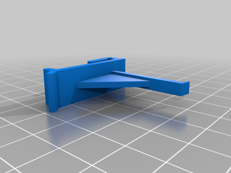 Hook for plastic workbench wall organizer